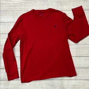 Men's Red Long Sleeve Shirt LIKE NEW